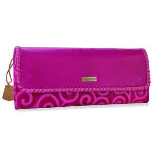arpera  Leather Clutch  arp202-32B pink - Handbags | Buy online on ZillyBuy