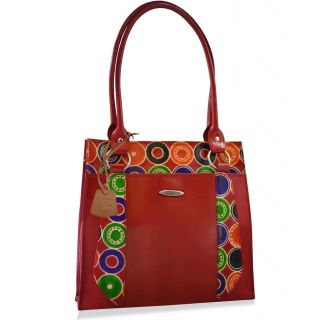 arpera rings Genuine Leather red shoulder bag C11520-3A - Handbags | Buy online on ZillyBuy