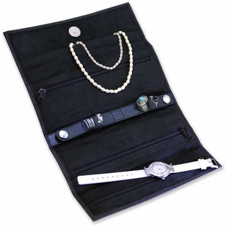 arpera Sofia Leather Travel Jewellery organiser case C11551-1 Black - Handbags | Buy online on ZillyBuy