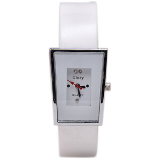 Women white Fancy ladies watch