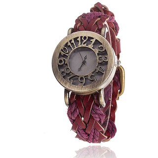 Female Fancy watch in Red
