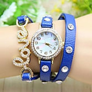 Women Love Wadding Blue Beauty Girls Watches