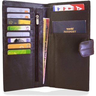 arpera Travel Leather passport case Brown C11546-2 - Handbags | Buy online on ZillyBuy