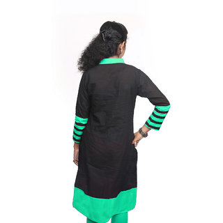 New Women Flora 3/4th Sleeve Solid Womens Cotton Kurti 2026 at ShopCircuit | ONDC