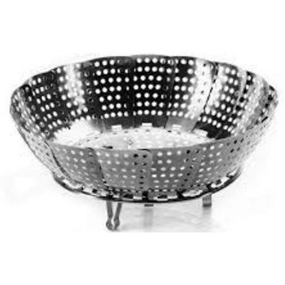 stainless steel steamer  Fruits/Vegetable multipurpose Basket Cook N Save - Cookware | Buy online on ZillyBuy