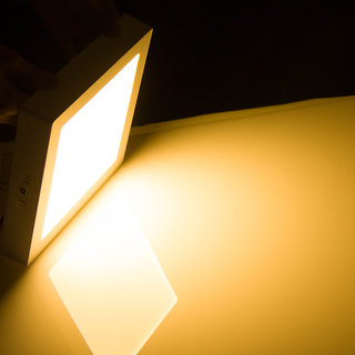 SNAP LIGHT LED Surface Light 8W Ceiling Light (White ) (Square)- Pack of 1
