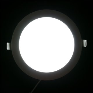 SNAP LIGHT LED Panel Light 8W Ceiling Light (White) (Round)- Pack of 1