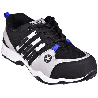 messi mens black meshcanvas stylish training shoes