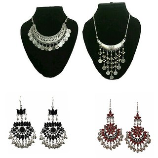 minha oxidised designer combo 4 for women