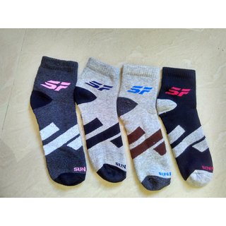SF Sport Socks for Man Pack of 4 - Socks | Buy online on ZillyBuy
