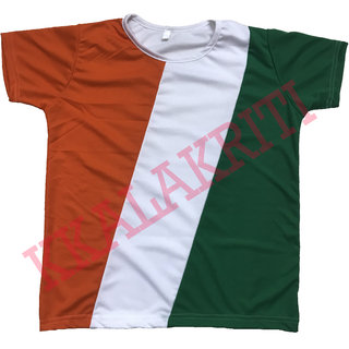 tiranga t shirt for patriotic theme fancy dress costume