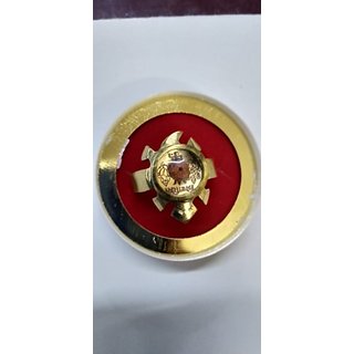 Kesar Zems Tortoies Ring with Panch Mukhi rudrax and trisakti.