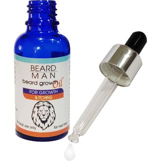 beard growth oil beard man