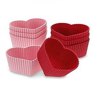 Skywalk Muffin Cupcake Mould Heart 6 piece - Cookware | Buy online on ZillyBuy