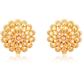 Vighnaharta Traditional Daily Wear Gold Plated Alloy Stud Earring For Women And Girls - Earrings | Buy online on ZillyBuy