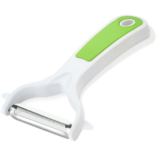 Arni Mango And Vegetable Peeler Stainless Steel Blade Green Peeler