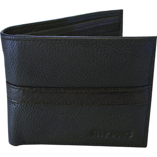 my pac db Vogue Rfid protected genuine leather  wallet Black -Brown C11599-12S - Handbags | Buy online on ZillyBuy