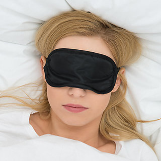 Right traders Sleeping Travelling Eye Mask black
