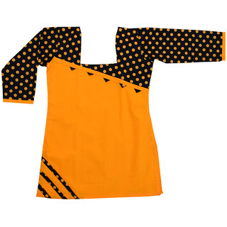 Dakshan Collections Self Cotton Kurti For Girls - Kurtas & Kurta Sets | Buy online on ZillyBuy