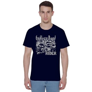 Printed Men 100 Cotton Round Neck T-shirt For Men  Gym T-shirt  Body Building T-shirt For Men  Biker T-shirt