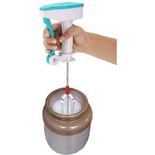 Hand Blender Egg Beater Lassie Butter Milk Maker Mixer Power Free Hand Blender - Cookware | Buy online on ZillyBuy