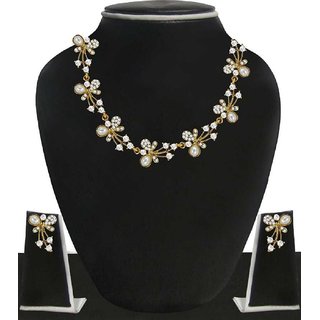 hetprit brass gold plated jewellery set for woman