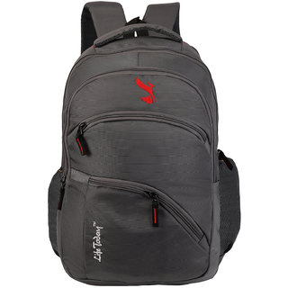 life today 15 6 inch laptop backpack grey bags 38 l laptop backpack grey 