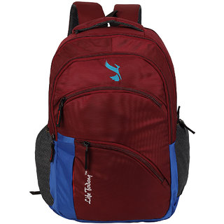 life today 15 6 inch laptop bag laptop backpack maroon 