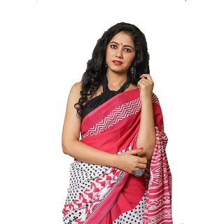 cotton saree with blouse
