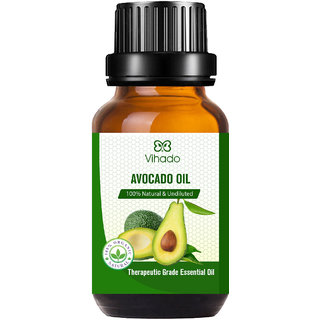 vihado natural organic cold pressed avocado oil 30 ml pack of 1 30 ml 