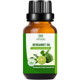 vihado premium bergamot essential oil 100 pure natural undiluted 30 ml 