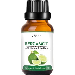 vihado pure and natural bergamot essential oil 10 ml pack of 1 10 ml 