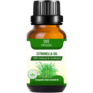 vihado citronella steam distilled essential oil pure aroma 15 ml 