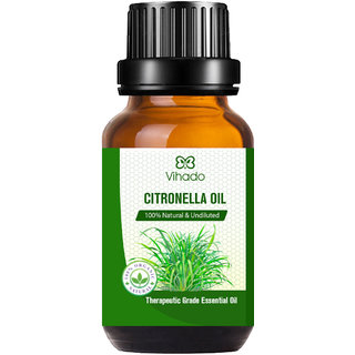 vihado best citronella natural essential oil 10 ml pack of 1 10 ml 