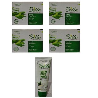 bella neem aloe vera soap 4 1 bella neem face wash