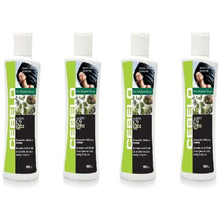 cebelo hair fall dandruff shampoo pack of 4
