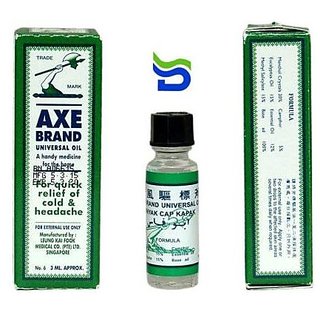Axe Universal Oil 3ml (Original from Singapore) Pack of 3 (3 ml)