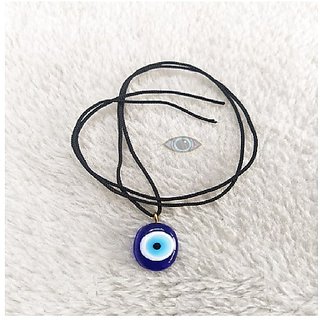 Evil Eye STONE for Protection for Men and Women silver Pendant without chain by CEYLONMINE