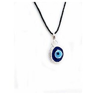 Nazar Suraksha Kawach evil eye silver without chain pendant for unisex by CEYLONMINE