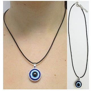 without chain Pendant Remove Evil Eye for unisex silver by CEYLONMINE