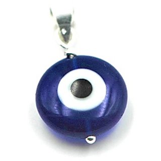 Evil Eye silver Pendant for Protection without chain for Men and Women by CEYLONMINE