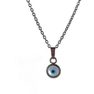 Sterling Silver Pendant  Evil eye Pendant for Women and Girls without chain by CEYLONMINE