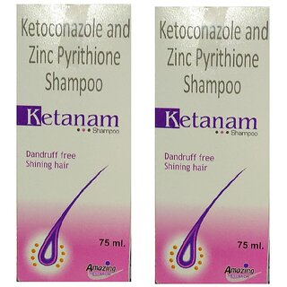 ketanam dandruff free shining hair shampoo pack of 2