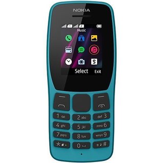 NOKIA 110 1.77 Inch  Dual Sim (Blue) - Mobile Phone | Buy online on ZillyBuy