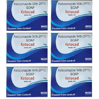 ketocad freedom from dandruff soap pack of 6