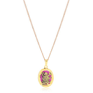 KEASR ZEMS Golden Pink Mahakali Pendant - For Gift as a Sign of Goodness (4x2.5x1 cm) - Handbags | Buy online on ZillyBuy