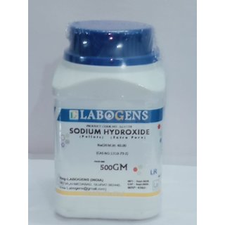 SODIUM HYDROXIDE PELLETS (OR PEARLS) 97 Extra Pure - 500 GM
