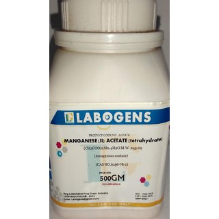MANGANESE (II) ACETATE TETRAHYDRATE 98.50 Extra Pure - 500 GM