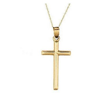 Original Gold PlatedPlating jesus cross Pendant Without Chain by Jaipur gemstone