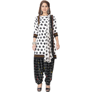 crepe dress material